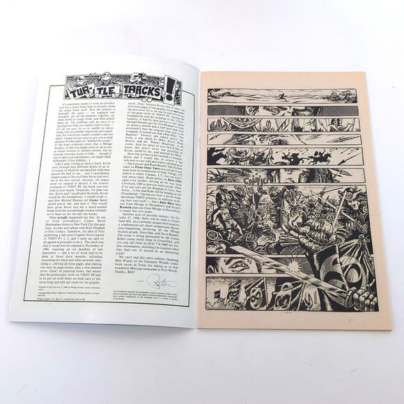 TMNT Comic Book Lot #9 (1986) #34 (1990) VF+ Turtles Teenage Mutant Ninja Mirage - Picture 9 of 11